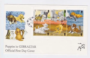 gibraltar 1996 Sc 702 dog,sheet on FDC      l1217 - Picture 1 of 1