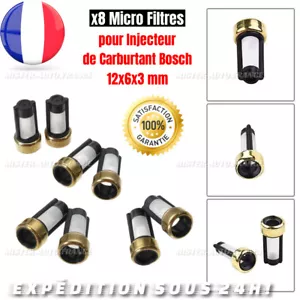 x8 MICRO FILTRE INJECTEUR CARBURANT COMPATIBLE POUR✅BMW AUDI VOLKSWAGEN MERCEDES - Imagen 1 de 6