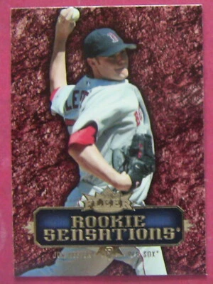 JON LESTER, 2007 FLEER ROOKIE SENSATIONS #RS-JL, RED SOX - Image 1 of 2