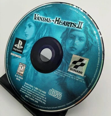 Vandal-Hearts II (Sony PlayStation 1, 1999) - Image 1 of 2