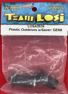 Vintage Team Losi Plastic Outdrives with Saver Gen 2 LOSA2936 2936 XXX/XXXT/T - Image 1 of 2