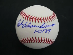 RED SCHOENDIENST SIGNED BASEBALL WITH HOF 89 INSCRIPTION JSA COA *B1016 - Picture 1 of 7