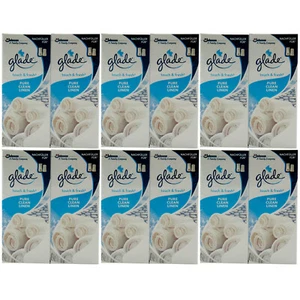 glade mini PURE CLEAN LINEN 6 x 2 Stück 10ml Nachfüller Raumspray touch & fresh - Picture 1 of 1