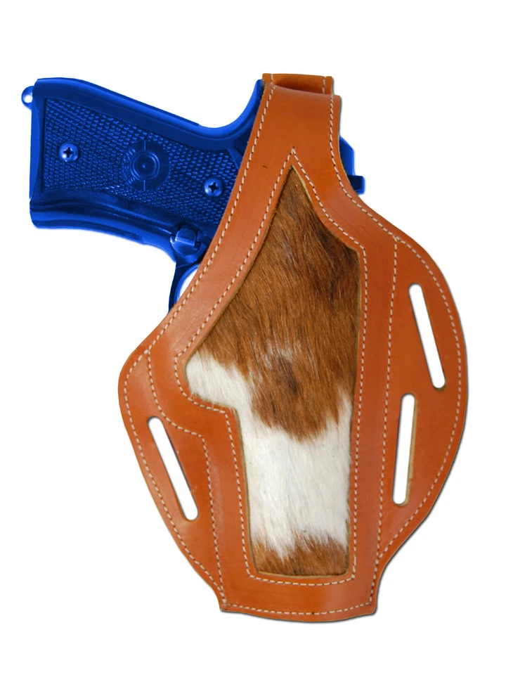New Barsony Tan Leather Custom Gun Holster Norinco Kimber Llama Full Size 9mm - Image 1 of 1