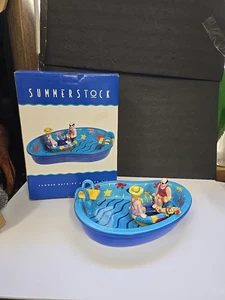 1999 Summer Stock Summer Bathing Chip And Dip Set New - Picture 1 of 10