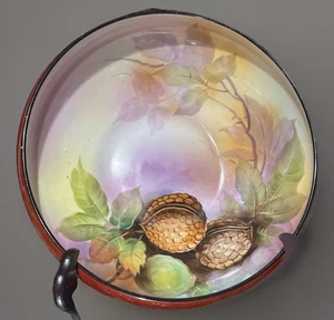 Morimura Brothers..Noritake…Walnut Bowl..Hand-Painted..8.25” X 2.25”….Scratch - Picture 1 of 22