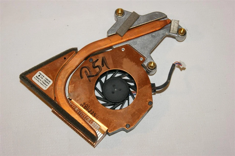 IBM / Lenovo ThinkPad R50p R50 R50e R51 Kühler und Lüfter 13N5182  13R2810 #2738 - Bild 1 von 1