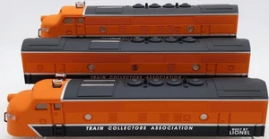 Lionel 6-11737 O Gauge TCA F3 ABA Diesel Locomotive Set #40 (Shells Only) - Picture 1 of 4