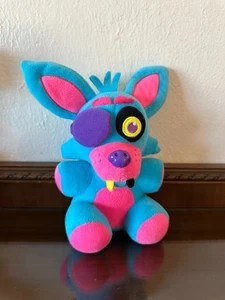 Muñeco de peluche Funko Five Nights At Freddy’s FNAF 2017 Blacklight Blue Foxy 8” - Imagen 1 de 2