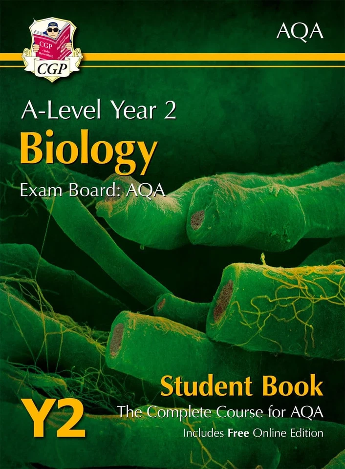 New 2015 A-Level Biology for AQA: Year 2 Student Book with Onlin - Image 1 of 1