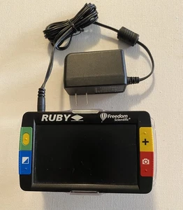 Freedom Scientific Ruby Handheld Video Magnifier Tested Works - Picture 1 of 2