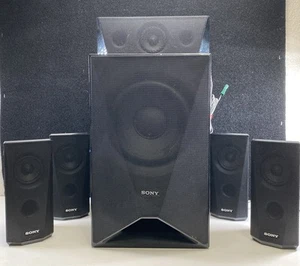 ✅SONY BDV-E3100 Home Theatre System Speakers 🔊 Only! Tested ✅ - Picture 1 of 13