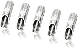Automatic Feeders: 5-Pc Imitation Steel Pig Nipple Drinkers for All Livestock ) - Picture 1 of 7