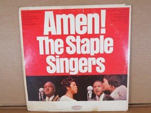 The Staple Singers: Amen! LP Vinyl US Columbia Records Gospel Soul - Imagen 1 de 8