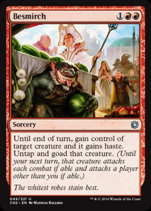Besmirch - Medium Play MTG Conspiracy: Take the Crown - Image 1 of 1