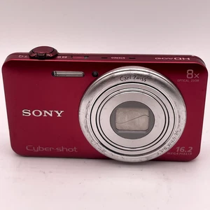 Cámara digital Sony Cyber-shot DSC-WX80 16,2 MP - roja - falta cubierta USB - Imagen 1 de 8