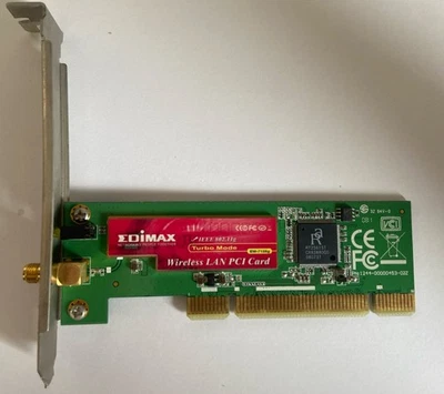 Edimax Wireless LAN PCI Adaptor EW-7128g IEEE 802.11g  - No antenna - Immagine 1 di 3