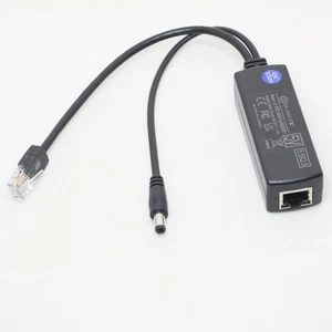 5,5x2,5mm DC 5V 2.4A Aktywny rozdzielacz PoE Power Over Ethernet do mostka Hue - Zdjęcie 1 z 7