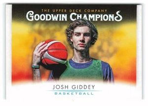 2021 Upper Deck Goodwin Champions #86 Josh Giddey - Picture 1 of 2