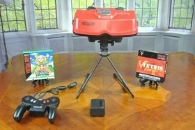 Nintendo Virtual Boy SOLDER FIXED Game System TETRIS Mario Tennis V-TETRIS