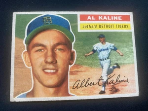 1956 TOPPS BASEBALL #20 - AL KALINE - DETROIT TIGERS - VG/EXC COND - Picture 1 of 2