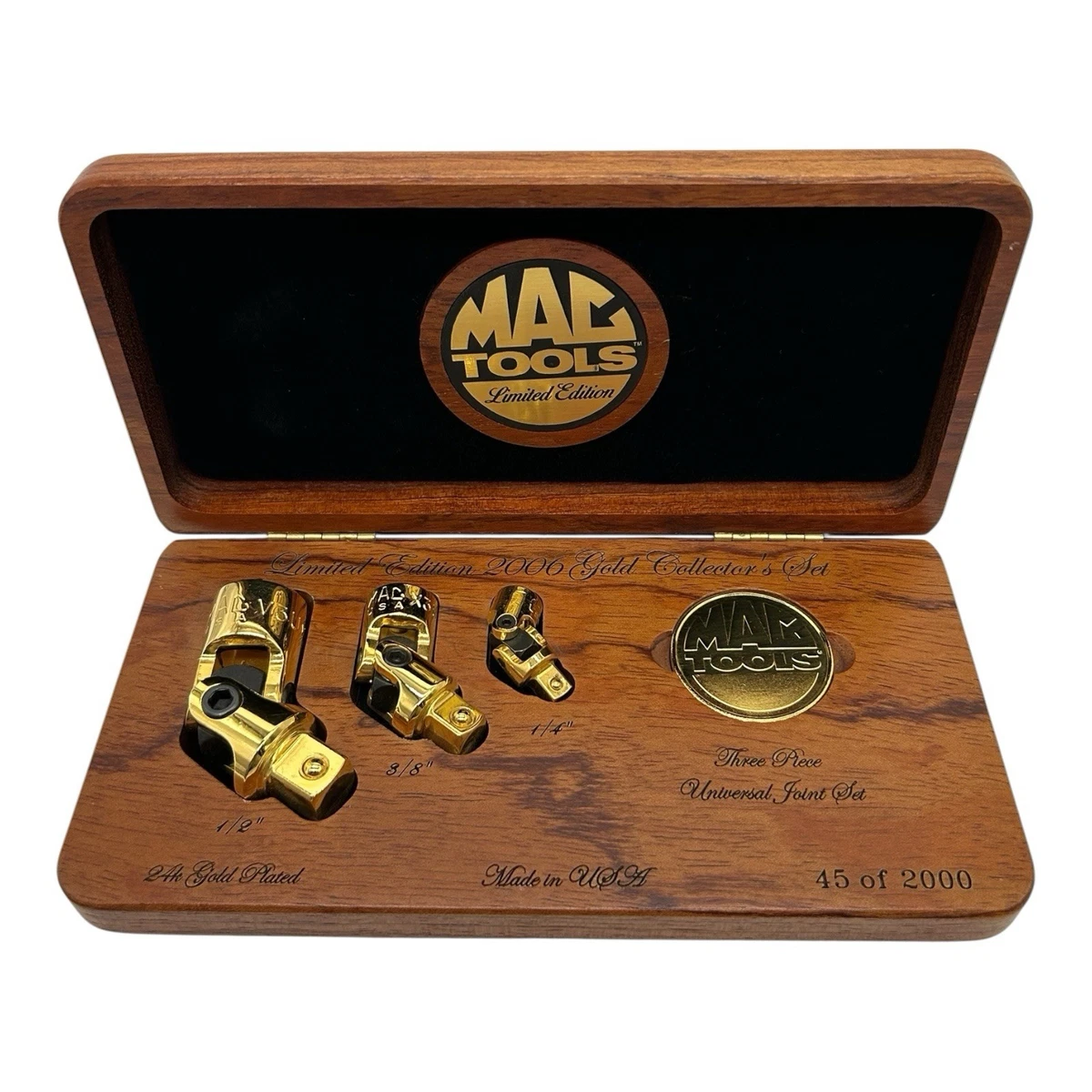 マックツール ゴールドソケット 24Kメッキ 限定品 コレクターズクラブ マックツール ゴールドソケット 24Kメッキ 限定品 コレクターズクラブ