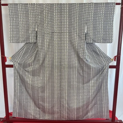 Kimono Japonés 'KOMON' Poliéster/Púrpura Claro/Tradicional/Longitud:161cm N382 Foto 1 de 4