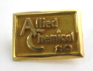Vintage Allied Chemical 20-Year Service Pin 10K Gold 1.53g - Picture 1 of 4