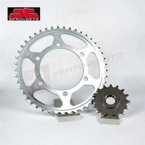JT Front & Rear Steel Sprocket Set to fit Yamaha RD350 A/B 74-76 - Picture 1 of 1