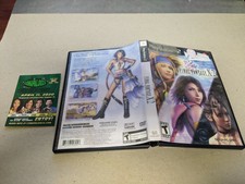 Final Fantasy X-2 (Sony PlayStation 2, 2003 PS2) ORIGINAL BLACK LABEL