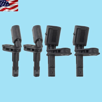 4pcs ABS Wheel Speed Sensor for Volkswagen AMAROK BEETLE BORA CC GOLF GTI JETTA  - Image 1 of 4