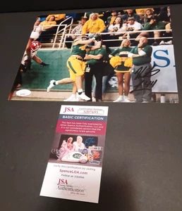 HUNTER LUEPKE North Dakota state Bison SIGNED 8X10 Photo JSA COA f - Picture 1 of 1
