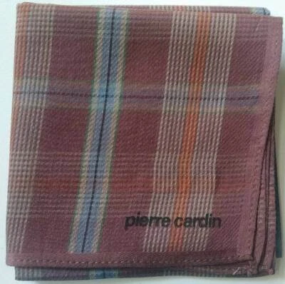 LENÇO LENÇO VINTAGE ARTE VERMELHO PAISLEY LISO BOLSO MASCULINO QUADRADO 17" - Imagem 1 de 3