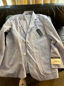 Nautica Lite Weight Blazer Neu Mit Etikett Mint Med Lite Blau 2 Knöpfe Mint - Bild 1 von 3