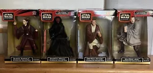 Star Wars Episode 1 Lot of 4 Character Collectible Figure Applause NIB Sealed - Picture 1 of 12