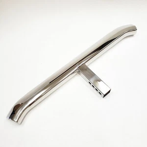 Remolque receptor 36" largo 2" enganche de remolque barra escalonada cromada inclinada plataforma de camión universal - Imagen 1 de 8