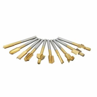 10 Holzfräse Dremel Köpfe Fräsen Fräsköpfe Oberfräse GRAVUR Proxxon Form Format - Bild 1 von 4