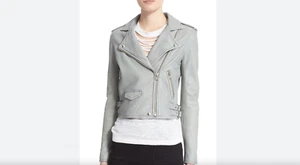 IRO's iconic Ashville motorcycle jacket-- NWOT, Sz. 34 or XS - Picture 1 of 12