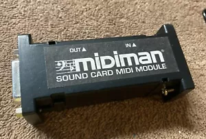 Midiman 2 channel in/out mide computer interface 90s/2000s - Picture 1 of 4