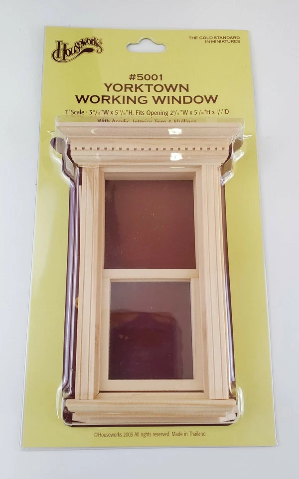 Houseworks Yorktown Working Window Dollhouse Hw5001