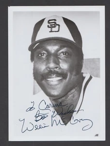 Autografo firmato Willie McCovey A Carrina - Foto 1 di 1
