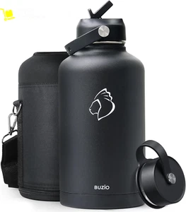 BUZIO 1900Ml Insulated Water Bottle Stainless Steel, (Cold for 48 Hrs/Hot for 24 - Picture 1 of 13
