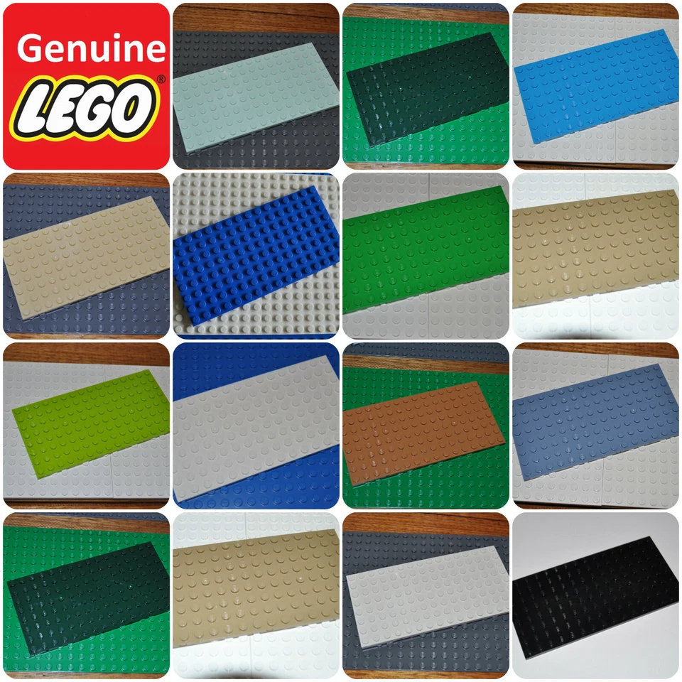 GENUINE LEGO PARTS - 1X BUILDING PLATE 8X16 STUDS/BASEPLATE/BASE BOARD/MAT 92438 - image 1 of 1
