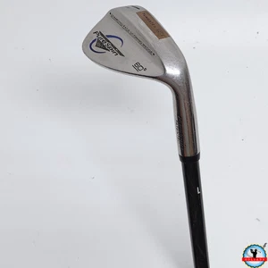 PureSpin Diamond Face Scoring L1 Lob Wedge 60º / RH / Stiff Graphite Shaft 35.5" - Picture 1 of 13