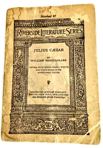 1911 Riverside Literature Series No 67 Julius Caesar Shakespeare HoughtonMifflin - Picture 1 of 6