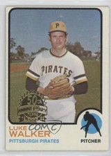 2022 Heritage 1973 Topps 50th Anniversary Stamped Buybacks Luke Walker #187