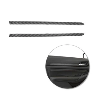For Carbon Fiber Nissan Altima 19-22 Carbon Fiber Trim Sticker Front Door Panel - Picture 1 of 14