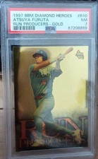 BBM 97 Diamond Heroes card Furuta Atsuya Yakult Swallows PSA Free Shipping