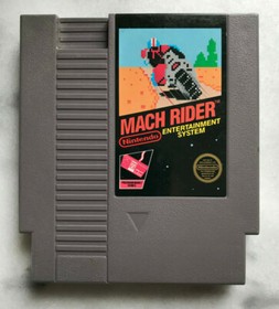 Mach Rider NES Nintendo Entertainment System 1985