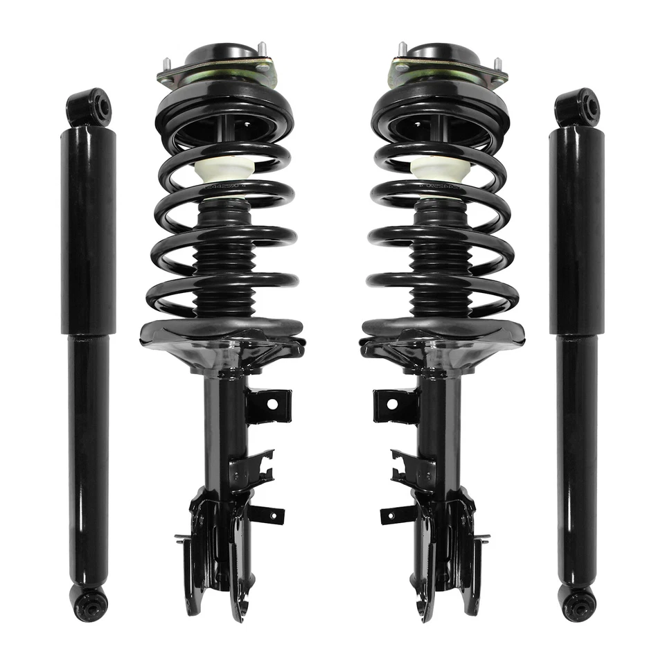 Front & Rear  Complete Strut Assembly Shock Kit for 1997-1999 Infiniti Qx4, Foto 1 de 1